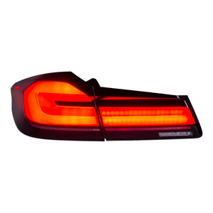 Nouveau feu arrière LED noir LCI pour BMW Série 5 G38 (2018-2020) et G30 (2021) – Lampe arrière 12V avec lentille WH-158 (18') - Product Image 5