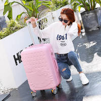 Valise trolley rigide pour enfants, bagage de voyage pour filles avec valise de 14 pouces