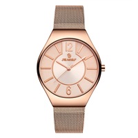 Jam Tangan Quartz Wanita Trendy dengan Tali Jala Terlaris