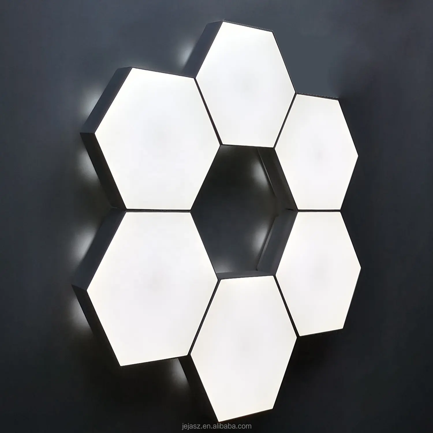 Magnet Connection Modern Smart Hexagon Touch Creative Decoration Wall Lamp Led Night Light