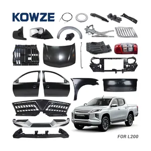 Kowze Pièces automobiles Système de carrosserie Kits de carrosserie de pare-chocs avant pour Mitsubishi L200 Roll Bar