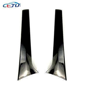 Alerón lateral de la ventana trasera del coche ABS negro brillante para <span class=keywords><strong>Mercedes</strong></span> Benz W166 ML <span class=keywords><strong>GLE</strong></span> <span class=keywords><strong>350</strong></span> 400 43 500 63 S <span class=keywords><strong>AMG</strong></span> 2012-2018 - Product Image 2