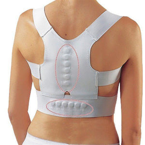 Top One Ceinture de correction de posture en cuir léger Correcteur de soutien dorsal universel pour adultes et étudiants Prix bas - Product Image 5
