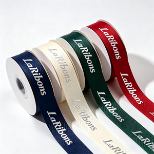 Cinta de Grosgrain Personalizada GRACE RIBBON a Bajo Precio, Certificada por OEKO-TEX, Longitud Personalizable para Envoltura de Regalos - Product Image 1