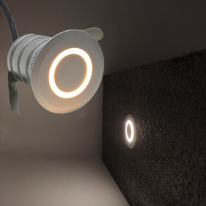 Illuminazione da incasso a <span class=keywords><strong>Led</strong></span> per scale 1W applique da <span class=keywords><strong>parete</strong></span> a gradino impermeabile IP67 faretto per scale lunari per esterni - Product Image 1