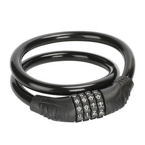 Lucchetto a Catena in Acciaio per Bicicletta con Combinazione Digitale a Quattro Cifre Antifurto per Mountain Bike MTB con Possibilità di <span class=keywords><strong>Cambiare</strong></span> Password - Product Image 6