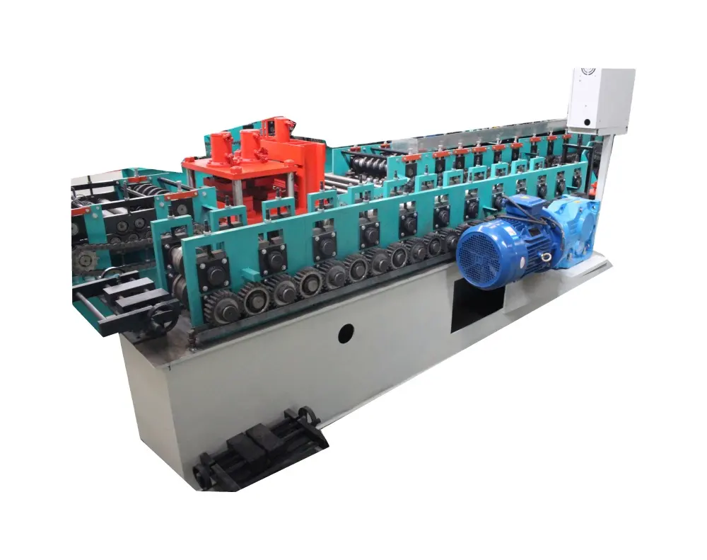 Manufacture Automatic High Quality C Omega Strut Channel For Greenhouse Cold Roll Forming Line Machine