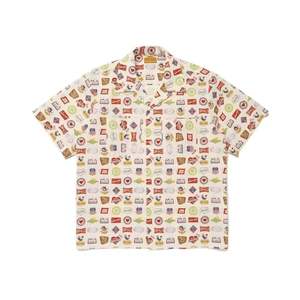 Camisa de manga corta con estampado completo de verano de marca de moda, camisa informal de playa de manga corta para hombres y mujeres - Product Image 5