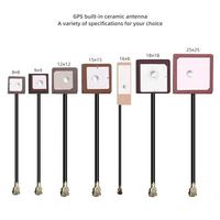 Céramique stable d'antenne active à gain élevé de 28dBi GPS avec le connecteur interne de correction