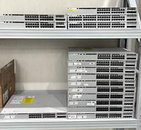 Switch Inteligente Empresarial C9200L-24P-4G-E de 24 Puertos PoE+ Compatible con IEEE, Alto Rendimiento, Enrutamiento Multicapa, Montaje en Rack 1U, 600W