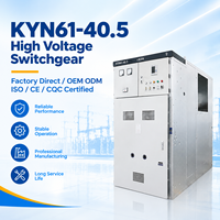 Armoire de distribution extractible métallique KYN61-40.5 haute tension, personnalisable OEM/ODM, pour la stabilité industrielle