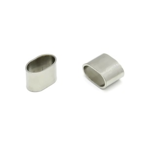 Anneaux de positionnement ovales en acier inoxydable Anno Jewelry, sans soudure, accessoires de bijouterie DIY pour la fabrication de bracelets - Product Image 5