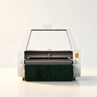 Machine de découpe laser panoramique à alimentation automatique avec caméra CCD haute résolution pour tissus (coton, lin, cuir, papier)