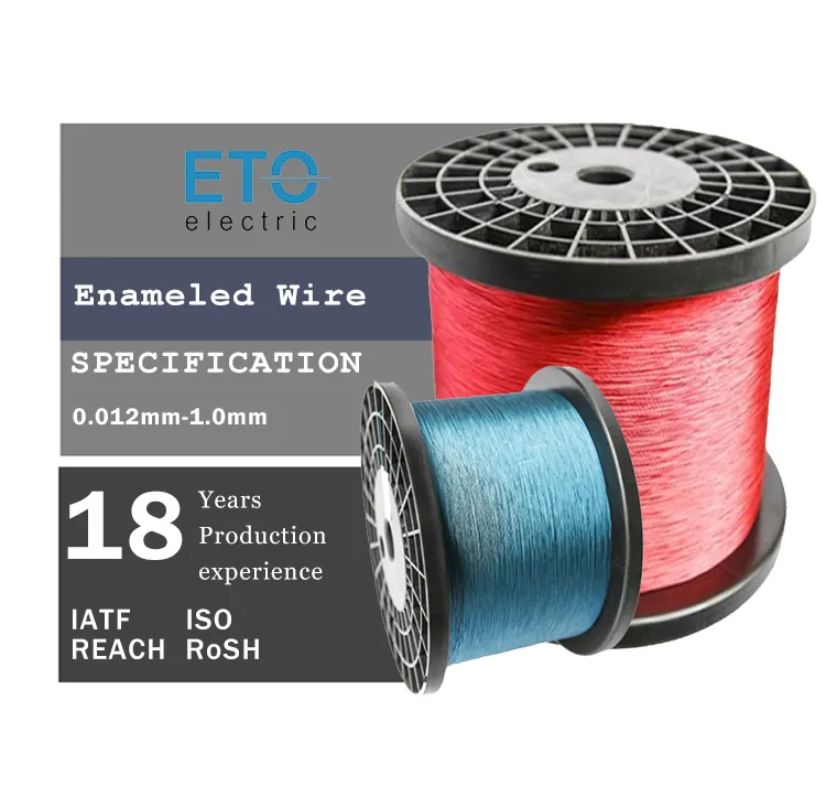 De Boa Qualidade Fio De Cobre Esmaltado Ímã Para Ventilador De Motor Fio De Enrolamento De Cobre Bobina De Voz 16 18 20 22 24 26 Awg Gauge Fabricante