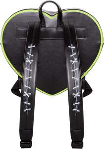 Mochila Personalizada con Forma de Corazón de la Novia de Frankenstein y el Monstruo de Frankenstein de <span class=keywords><strong>Rock</strong></span> <span class=keywords><strong>Rebel</strong></span> - Bolsa Oficial de Universal Monsters - Product Image 3