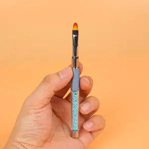 1pcs Nail Art Tools Nail Brush Polishing Painting Pencil Crystal Beads Picker Dotting Pen Professional Manicure Pedicure Tool