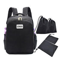 Sac à dos de voyage pour coiffeur, sac de barbier, plateau de rangement pour outils de coupe de cheveux, sac de coiffeur portable, mode personnalisée