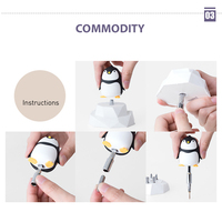Cadeau de noël pour enfants, outil secret, pistrass, pingouin, cadeau de noël