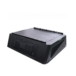 Vente chaude camionnette en acier au manganèse modifié couvercle haut à trois portes avec serrure couvercle de boîte arrière antivol - Product Image 1