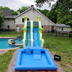 <span class=keywords><strong>2025</strong></span> 핫 세일 풍선 물 슬라이드 아이 풍선 슬라이드 판매를위한 물 슬라이드와 풍선 바운스 하우스 - Product Image 2