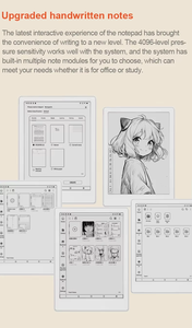 Liseur de livres électroniques Meebook M8 avec écran E-Ink de 7,8 pouces, 4 Go de RAM, 64 Go de ROM, Android 14, noir et blanc, double couleur, WiFi 6, liseur électronique intelligent pour l'étude - Product Image 5