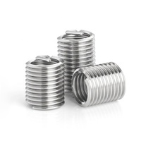 Stainless Steel Metric Thread Inserts Fully Threaded Socket Drive 90mm for Repairing Sliding Wires Heavy Duty Applications