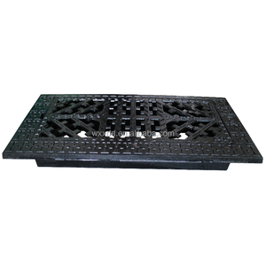 Chất lượng cao dễ uốn gang mưa grates tùy chỉnh công nghiệp thoát nước sàn grates cho đường Thông số kỹ thuật khác nhau - Product Image 1
