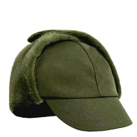 Gorro Ushanka Clásico Estilo Alemán, Aislado, de Seis Paneles, para Caza, Protección Térmica para los Oídos, para Nieve, Esquí, Senderismo, Caza Táctica, Invierno