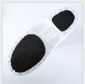 Trắng môi trường thực phẩm khởi động tùy chỉnh bán buôn dầu bằng chứng axit và kiềm kháng lớp phủ chống trượt sản xuất thực phẩm đầu bếp công nhân EVA khởi động - Product Image 5