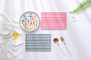 78 cavités <span class=keywords><strong>fraise</strong></span> carotte poisson chien os et patte de chat forme de chien friandises moule en Silicone plateau pour chien <span class=keywords><strong>Biscuit</strong></span> friandises bonbons gomme - Product Image 6