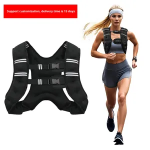 <span class=keywords><strong>Chaleco</strong></span> con Peso <span class=keywords><strong>para</strong></span> Mujer, <span class=keywords><strong>para</strong></span> Fitness, de 5 lb a 30 lb (10 kg, 20 lb, 30 lb), <span class=keywords><strong>para</strong></span> Entrenamiento de Fuerza, <span class=keywords><strong>Correr</strong></span> y Caminar, con Franjas Reflectantes - Product Image 5