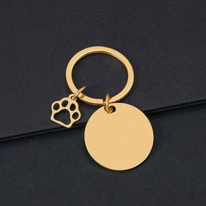 Factory Laser Engraving Color UV Printing <b>Personalized</b> <b>Keychain</b> Stainless Steel with Holiday Gift Company logo Blank Material - Product Image 2