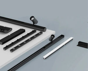 Arcllux 10MM Mini Super Slim perfil carril foco PWM DALI Casambi sintonizable CCT Cob pista magnética luz CE ROHS 48VDC aluminio - Product Image 3