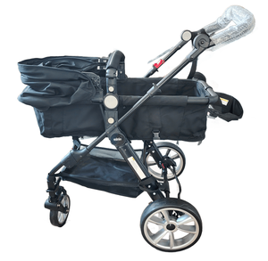 Poussette bébé 2-en-1 à rotation à 360 degrés, design tendance, avec <span class=keywords><strong>siège</strong></span> <span class=keywords><strong>auto</strong></span>, vente chaude - Product Image 4