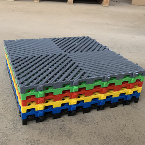 Dalles de sol en plastique pour <span class=keywords><strong>garage</strong></span> à longue durée de vie, robustes pour <span class=keywords><strong>garage</strong></span> et entrepôt - Product Image 1