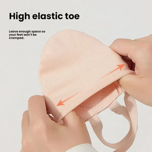 Zapatillas de Danza Lírica y Gimnasia de Media Punta a Precio de Fábrica: Almohadillas de Danza de Lona de Alta Elasticidad para Giros Elegantes - Product Image 2