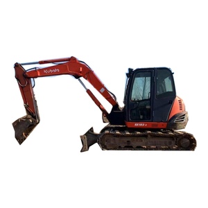 Mini-excavatrice Kubota Kx183 Kubota Kx185 d'occasion de 8 tonnes en bon état, excavatrice Kubota Kx185-3 Kx165-5 Kx155 Kx161 - Product Image 1