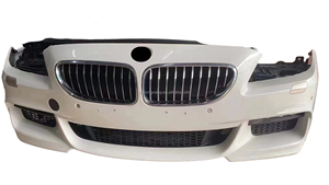 Paraurti Anteriore per BMW Serie 6 F06 <span class=keywords><strong>F12</strong></span> F13 con Fori per Fendinebbia, Materiale ABS, Colore Nero, Facile Installazione - Product Image 4