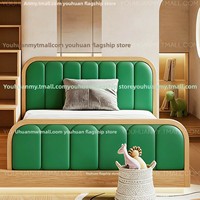 Minimalistisches Kinder-Etagenbett mit Rutsche und Stauraum aus Massivholz, Hochbett im Doppelstock-Design mit Schreibtisch