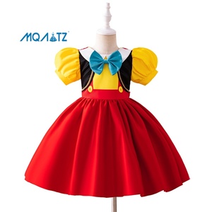 Costume da Pinocchio dal Naso Lungo per Bambini, Abito da Marionetta con Gonna Voluminosa per Spettacoli di Halloween - Product Image 4