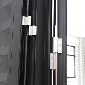 Prix de gros <span class=keywords><strong>Porte</strong></span> <span class=keywords><strong>d</strong></span>'<span class=keywords><strong>entrée</strong></span> extérieure durable en aluminium <span class=keywords><strong>Triple</strong></span> <span class=keywords><strong>vitrage</strong></span> Portes battantes ouvertes à charnières - Product Image 5