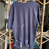 T-shirt de style streetwear personnalisé, logo délavé, coupe ample, 100% coton, design fuselé pour homme, t-shirt de haute qualité