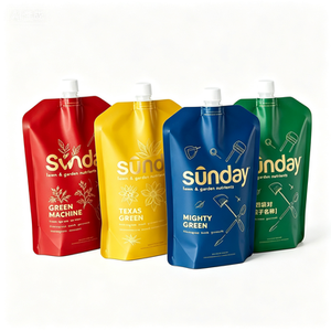 Sacs d'emballage en plastique PP personnalisés avec bec verseur, pour liquides, <span class=keywords><strong>engrais</strong></span> nutritifs pour <span class=keywords><strong>pelouse</strong></span> et jardin, usage agricole, vente en gros - Product Image 1