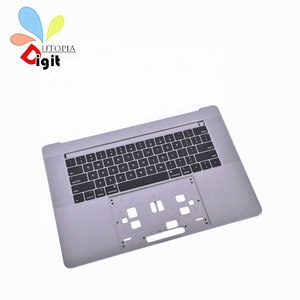 Topcase original avec <span class=keywords><strong>clavier</strong></span> américain pour <span class=keywords><strong>Macbook</strong></span> Retina <span class=keywords><strong>Pro</strong></span> 15.4 "A1990 <span class=keywords><strong>Clavier</strong></span> anglais Palmrest Silver Grey <span class=keywords><strong>2018</strong></span> - Product Image 2