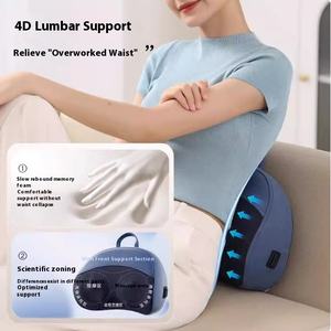 Almohada eléctrica <span class=keywords><strong>para</strong></span> aliviar el dolor de coche, masajeador <span class=keywords><strong>Cervical</strong></span> Shiatsu, almohada de viaje con masajeador - Product Image 3
