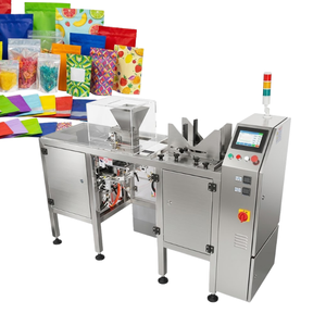 Machine <span class=keywords><strong>d</strong></span>'emballage automatique linéaire Gloex OEM disponible pour sachets préformés, machine <span class=keywords><strong>d</strong></span>'emballage Doypack pour aliments et cosmétiques - Product Image 1