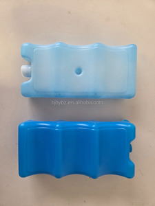 Kunststoff Eisblock Wieder verwendbare Gel Mini Packs Hdpe Low Liter 2 Stunden Box Friendly Custom Circle Versand L Kunststoff Eisblock - Product Image 5