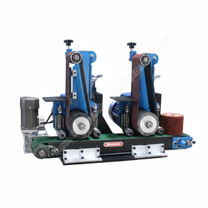 Machine de polissage en métal de surface de plaque de tôle d'acier inoxydable poli - Product Image 1