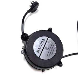 Royaume-Uni 3 broches <span class=keywords><strong>enrouleur</strong></span> de câble rétractable automatique stockage de cordon compact pour <span class=keywords><strong>aspirateur</strong></span> ménage et appareils mobiles organisateur de fil - Product Image 5