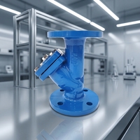 Bride de crépine en Y en fonte ductile DN15 DN800 30 "avec écran en acier inoxydable SS304 SS316 en Pipleline